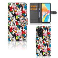 OPPO Reno8 T 5G | Telefoonhoesje | Met pasjeshouder | Birds