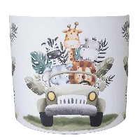 Designed4Kids wandlamp jeep safari