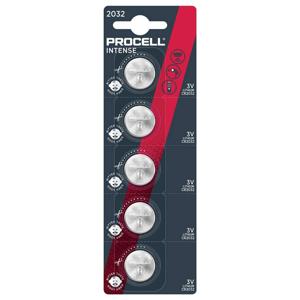 PROCELL Knoopcel CR2032 3 V 5 stuk(s) Lithium Procell Intense