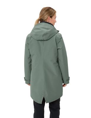 Vaude Skomer Winter III Parka Jas Dames Agave 40