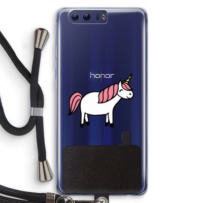 Eenhoorn: Honor 9 Transparant Hoesje met koord
