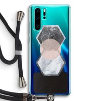 Creatieve toets: Huawei P30 Pro Transparant Hoesje met koord