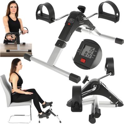 Trizand Deskbike - staal - 35 x 40 x 16 cm - stoelfiets - met LCD computer - revalideren