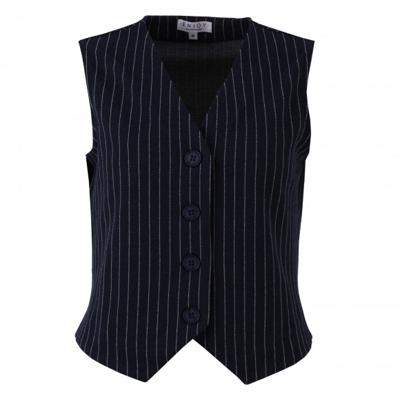 Enjoy - Blauw | Dames | Gilet | Blauw | L | regular | Kamst mode