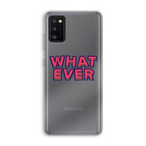 Whatever: Samsung Galaxy A41 Transparant Hoesje