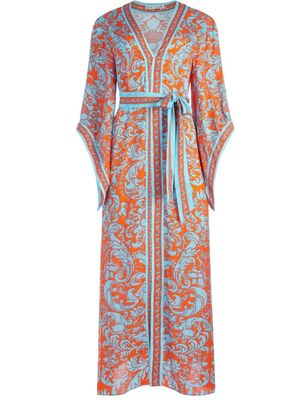 alice + olivia Wikkeljas met geometrische print - Blauw