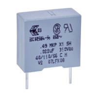 Kemet R49AI310000M1M MKP-draadloze ontstoringscondensator Radiaal bedraad 310 V/AC 20 % 1 stuk(s)