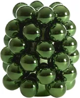 Light & Living vaas keramiek biyang 14x17.5cm groen