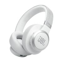 JBL Live 770NC Headset Draadloos Hoofdband Oproepen/muziek Bluetooth Wit