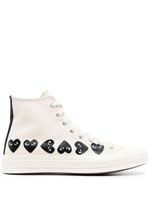 Comme Des Garçons Play x Converse baskets montantes Chuck 70 - Tons neutres - thumbnail