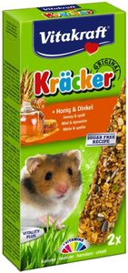 Honing/spelt-kracker hamster 2in1 - Vitakraft