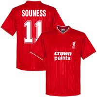 Liverpool Retro Shirt 1986 + Souness 11