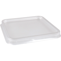 Deksel | kilobak | PS | vierkant | 114x114x10mm | helder | 500 stuks