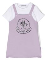 Moncler Enfant lot t-shirt-barboteuse en coton - Violet - thumbnail