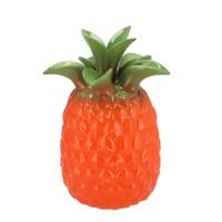 Bloemenvaas Tropical Pineapple - ananas vaas - oranje - D18 x H28 cm