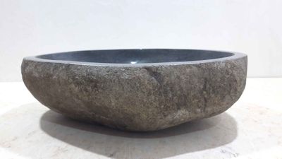 Wastafel riviersteen RL2103133, 52x41x15 cm Wastafel riviersteen RL2103133, 52x41x15 cm