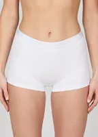 2-pack Comfort dames boxershort katoen - Lekker zitten ondergoed dames - XL - Wit - Onderbroek - Ondergoed - XL - Onderbroek - Ondergoed
