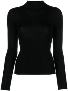 TWINSET pull en laine à design nervuré - Noir