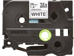 Brother TZE-261 labelprinter-tape Zwart op wit TZ