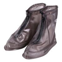 Mode PVC antislip-waterdichte dik-zolen Cover schoenmaat: XL (koffie)