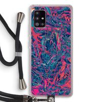 Sleeping Dreams: Samsung Galaxy A51 5G Transparant Hoesje met koord