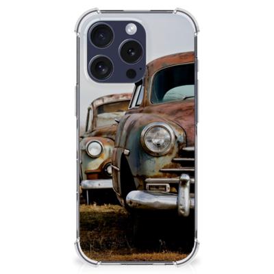 iPhone 16 Pro Anti-shock Hoesje met foto Vintage Auto iPhone 16 Pro Anti-shock Hoesje met foto Vintage Auto