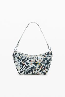 Gevlochten middelgrote tas - MATERIAL FINISHES - U
