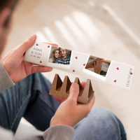 Gepersonaliseerde reep met Toblerone chocolade - L - 360 gram