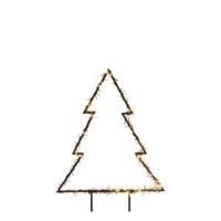 Enzo Metalen boom zwart 175 LED lampjes 75cm hoog 5510310
