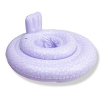 Swim Essentials Baby Float Lila Leopard 69cm 0-1 Jaar