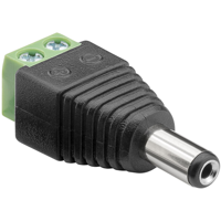 DC voeding klemmenblok