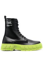 Virón bottines 1992 à semelle épaisse - Noir