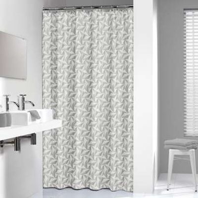 Sealskin douchegordijn Piega - grijs - 180x200 cm