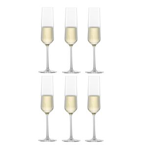 Zwiesel Glas Champagneglazen Pure - 215 ml - 6 stuks