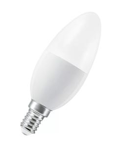 LEDVANCE 4058075778573 LED-lamp Energielabel F (A - G) E14 Kaars 4.9 W = 40 W Warmwit tot koudwit (Ø x h) 39 mm x 39 mm 1 stuk(s)