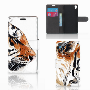 Hoesje Sony Xperia Z3 Watercolor Tiger