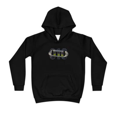 Hoodie regular zwart - kids - 010 Stadion