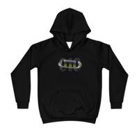 Hoodie regular zwart - kids - 010 Stadion