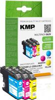 KMP Inktcartridge vervangt Brother LC-225XLC, LC-225XLM, LC-225XLY Compatibel Combipack Cyaan, Magenta, Geel B63V 1530,4050 - thumbnail