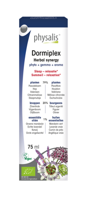 Physalis Supplementen Vloeibaar Dormiplex Herbal Synergy 75ml