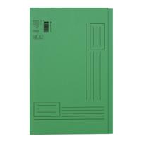 Vouwmap quantore fo ongelijke zijde 250gr groen | 10 stuks