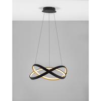 Lyora Design hanglampOdrey zwart met goud - 9756717