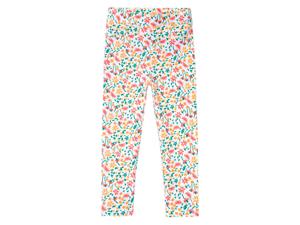 lupilu Meisjes jegging, met katoen (110/116, Wit/all-over-print)