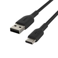 Belkin BOOSTCHARGE gevlochten USB-C/ USB-A kabel kabel 15 cm - thumbnail