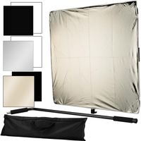 BRESSER BR-DP1000 6-in-1 Reflector/Diffusorpaneel 100 x 100 cm - thumbnail