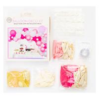 Globos Ballonnen boog set roze - thumbnail