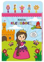 Kleurboek met 5 potloden en gummen - Prinsessen (Paperback)