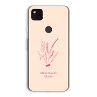 Where flowers bloom: Google Pixel 4a 5G Transparant Hoesje Where flowers bloom: Google Pixel 4a 5G Transparant Hoesje