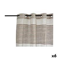 Gordijn Gift Decor Bruin 140 x 0,1 x 260 cm 26,5 x 42 x 5 cm Strepen