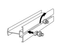 6 stuks! Inox -H bout moer / marteau boulon ecrous - 10 X - Royal well